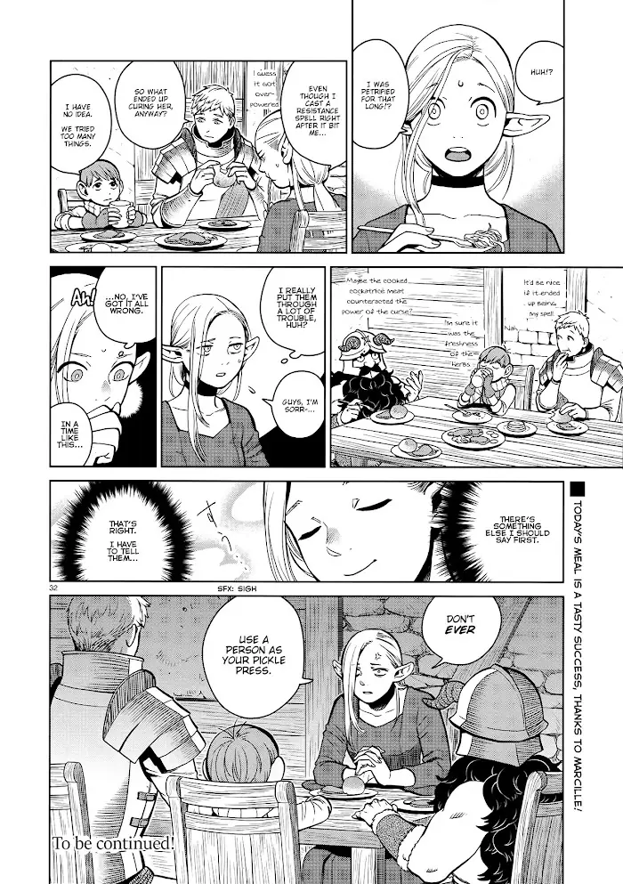 Delicious in Dungeon Chapter 34 image 32_optimized